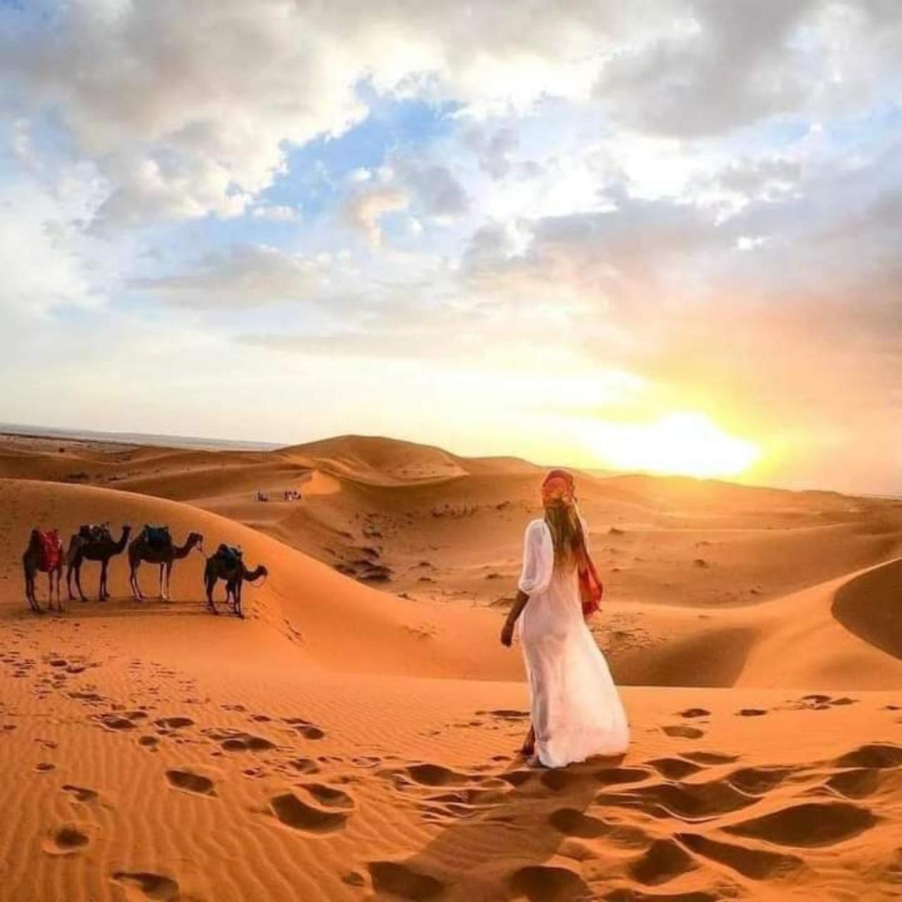 Desert Paradise Luxury Camp Merzouga Eksteriør billede