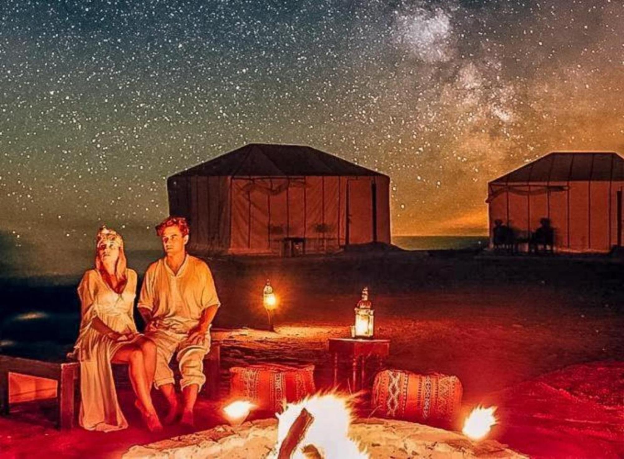 Desert Paradise Luxury Camp Merzouga Eksteriør billede